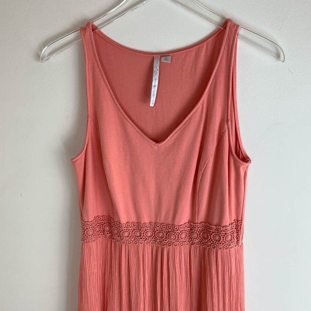 LC Lauren Conrad Peach Maxi Dress - Picture 3 of 8